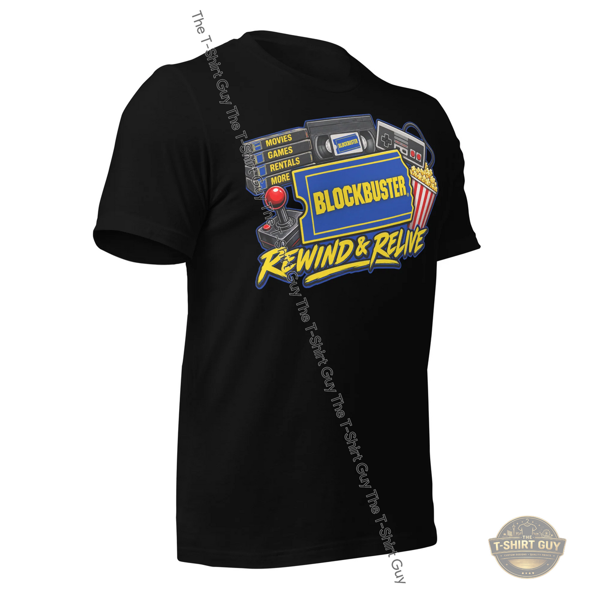 Watermarked - Blockbuster Rewind & Relive Unisex t-shirt
