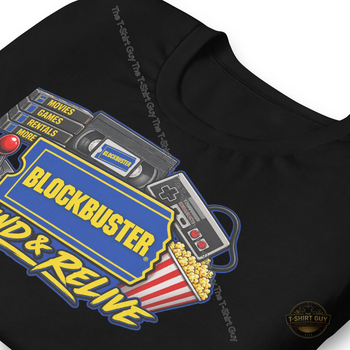 Watermarked - Blockbuster Rewind & Relive Unisex t-shirt