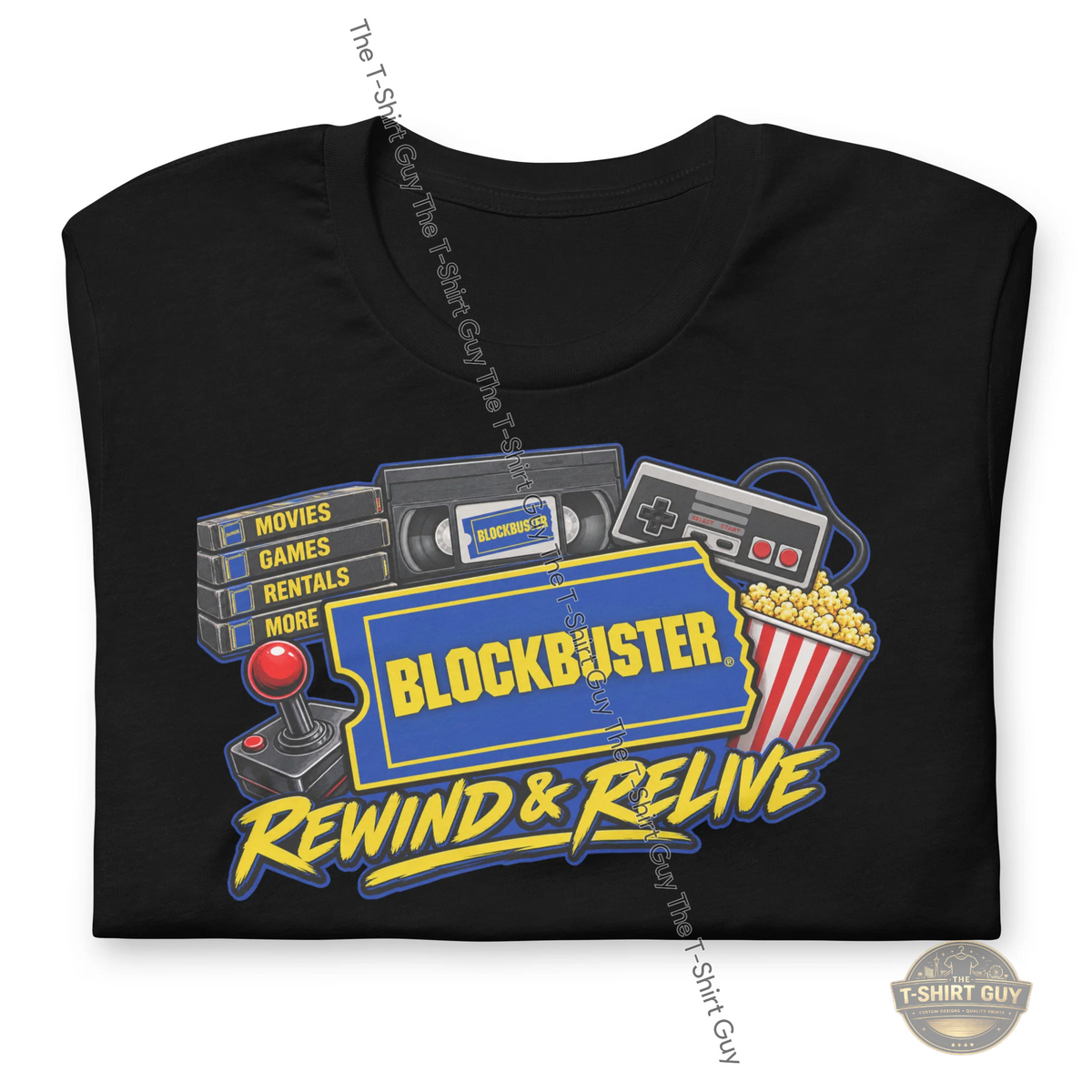 Watermarked - Blockbuster Rewind & Relive Unisex t-shirt