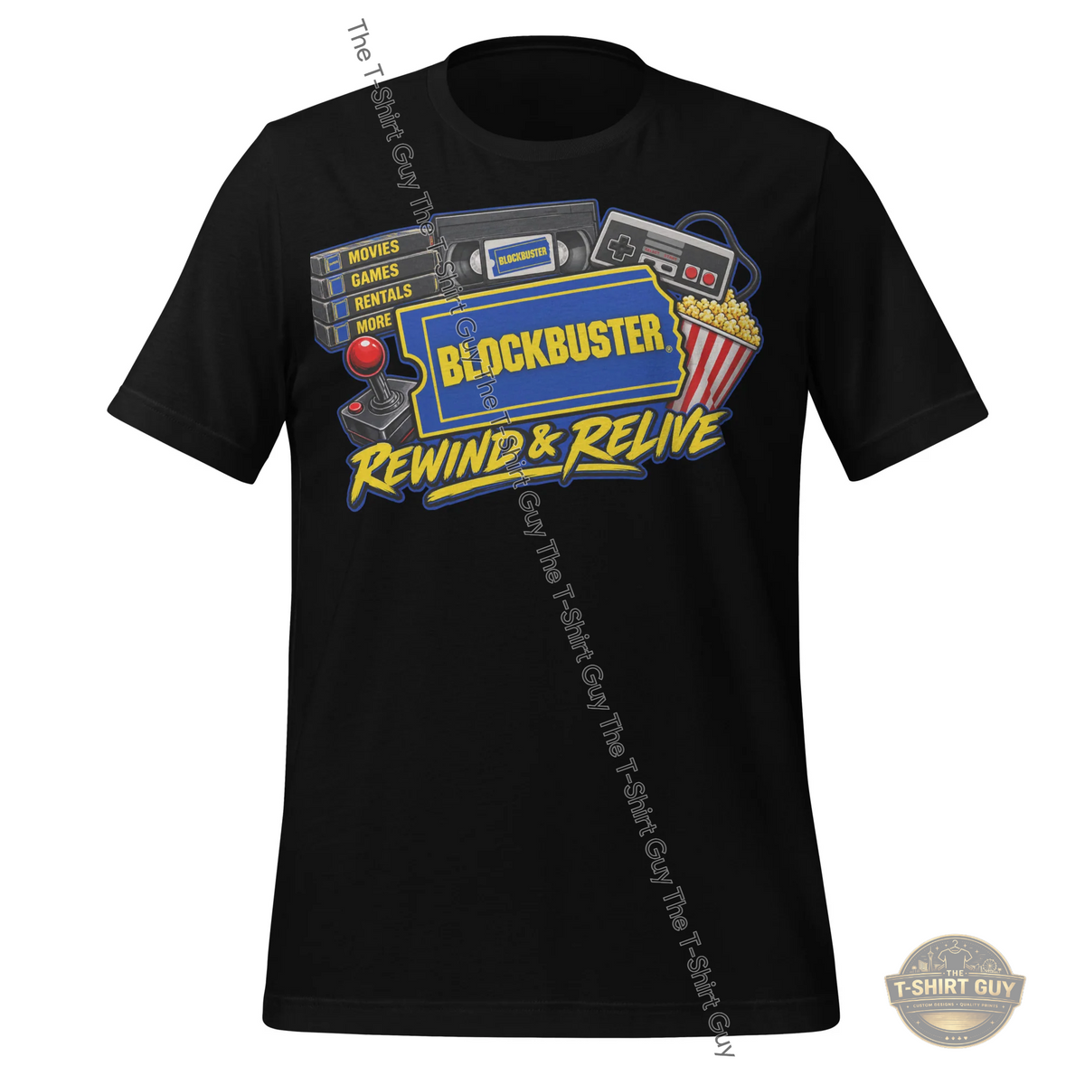 Watermarked - Blockbuster Rewind & Relive Unisex t-shirt