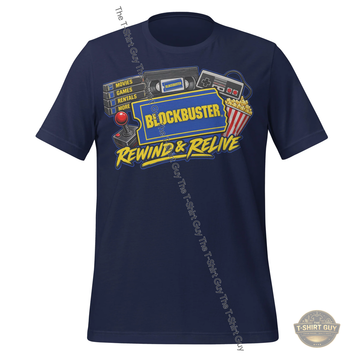 Watermarked - Blockbuster Rewind & Relive Unisex t-shirt