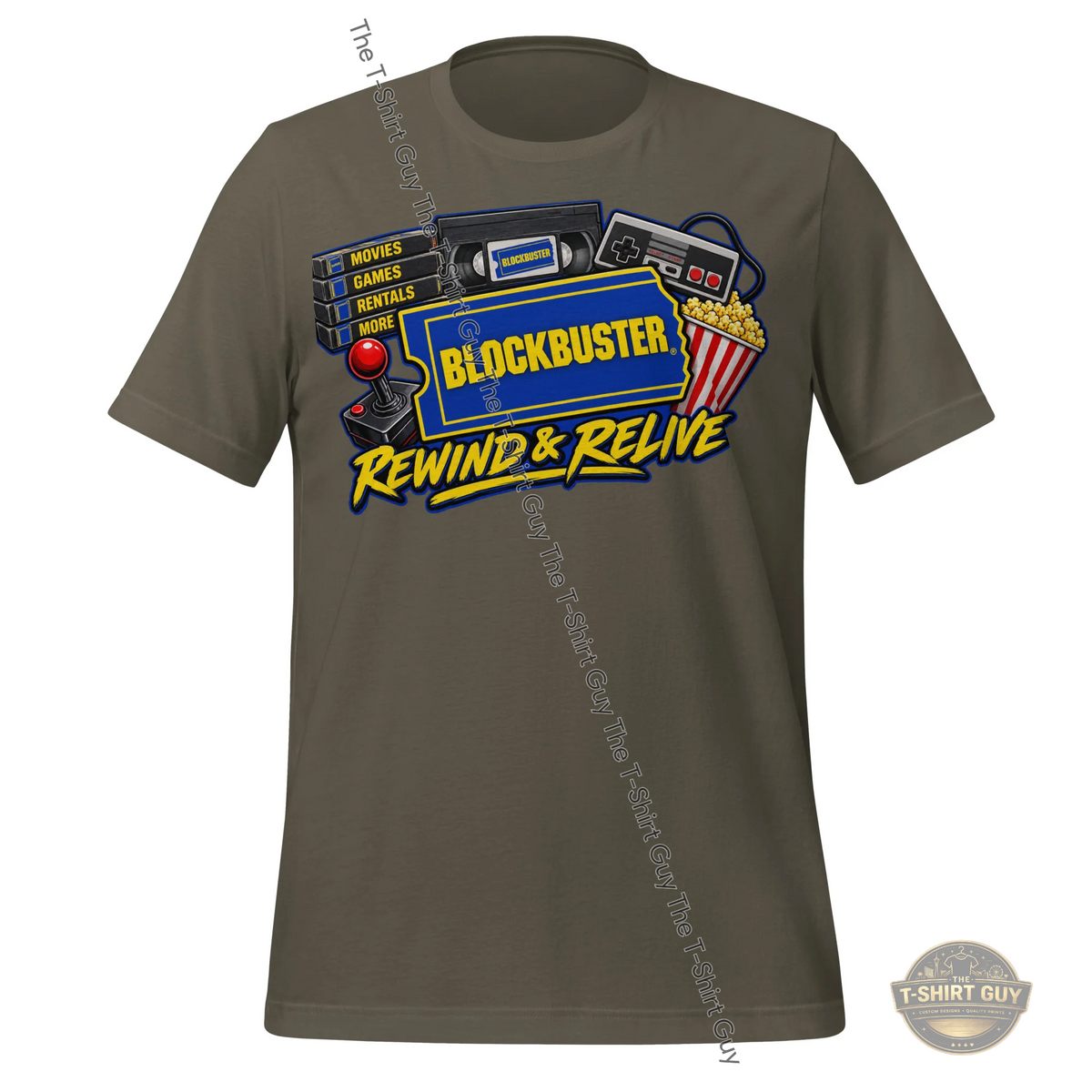 Watermarked - Blockbuster Rewind & Relive Unisex t-shirt