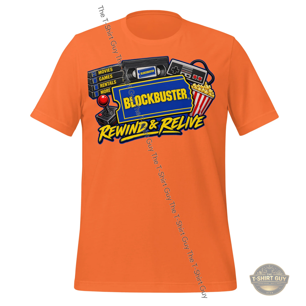 Watermarked - Blockbuster Rewind & Relive Unisex t-shirt