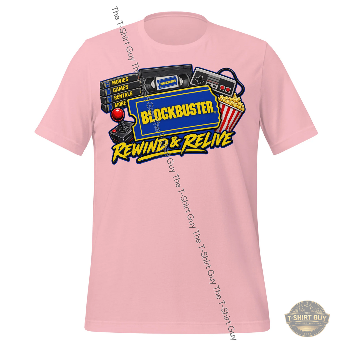 Watermarked - Blockbuster Rewind & Relive Unisex t-shirt