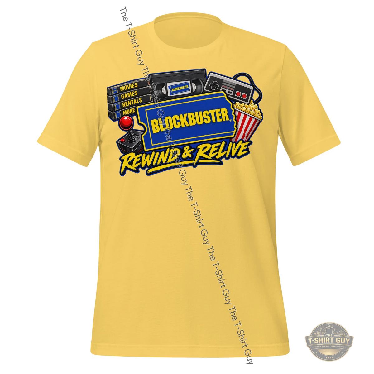 Watermarked - Blockbuster Rewind & Relive Unisex t-shirt