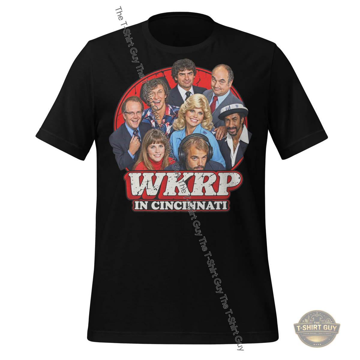 Watermarked - WKRP in Cincinnati Unisex t-shirt