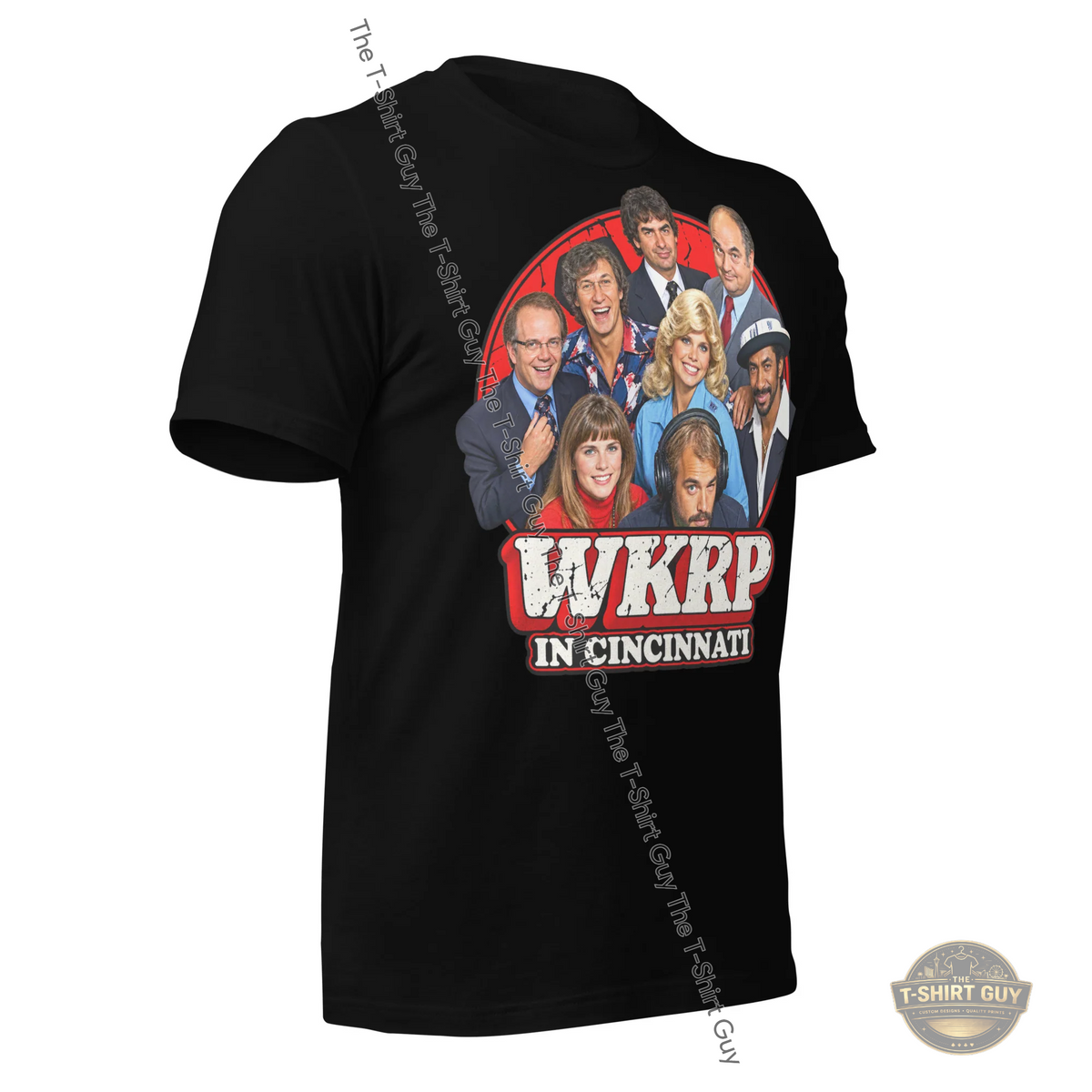 Watermarked - WKRP in Cincinnati Unisex t-shirt