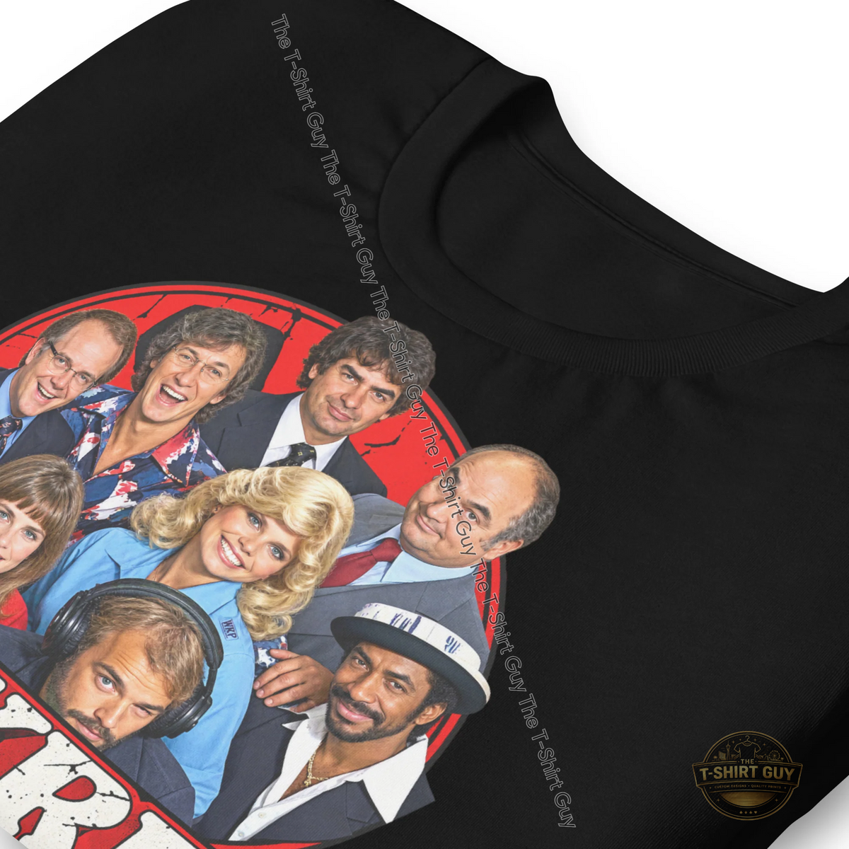 Watermarked - WKRP in Cincinnati Unisex t-shirt