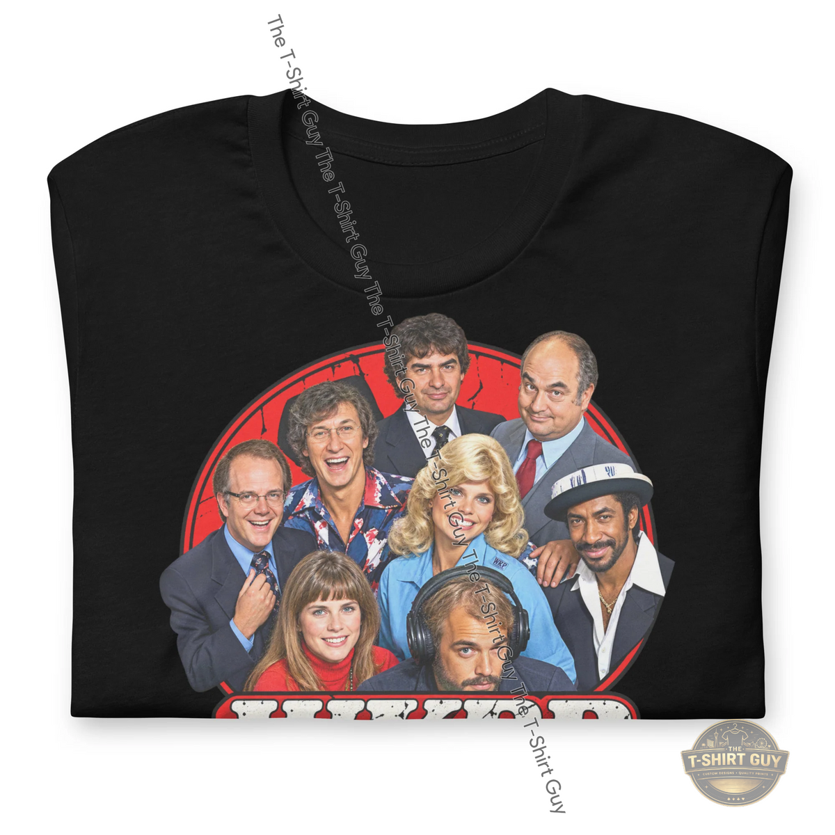 Watermarked - WKRP in Cincinnati Unisex t-shirt