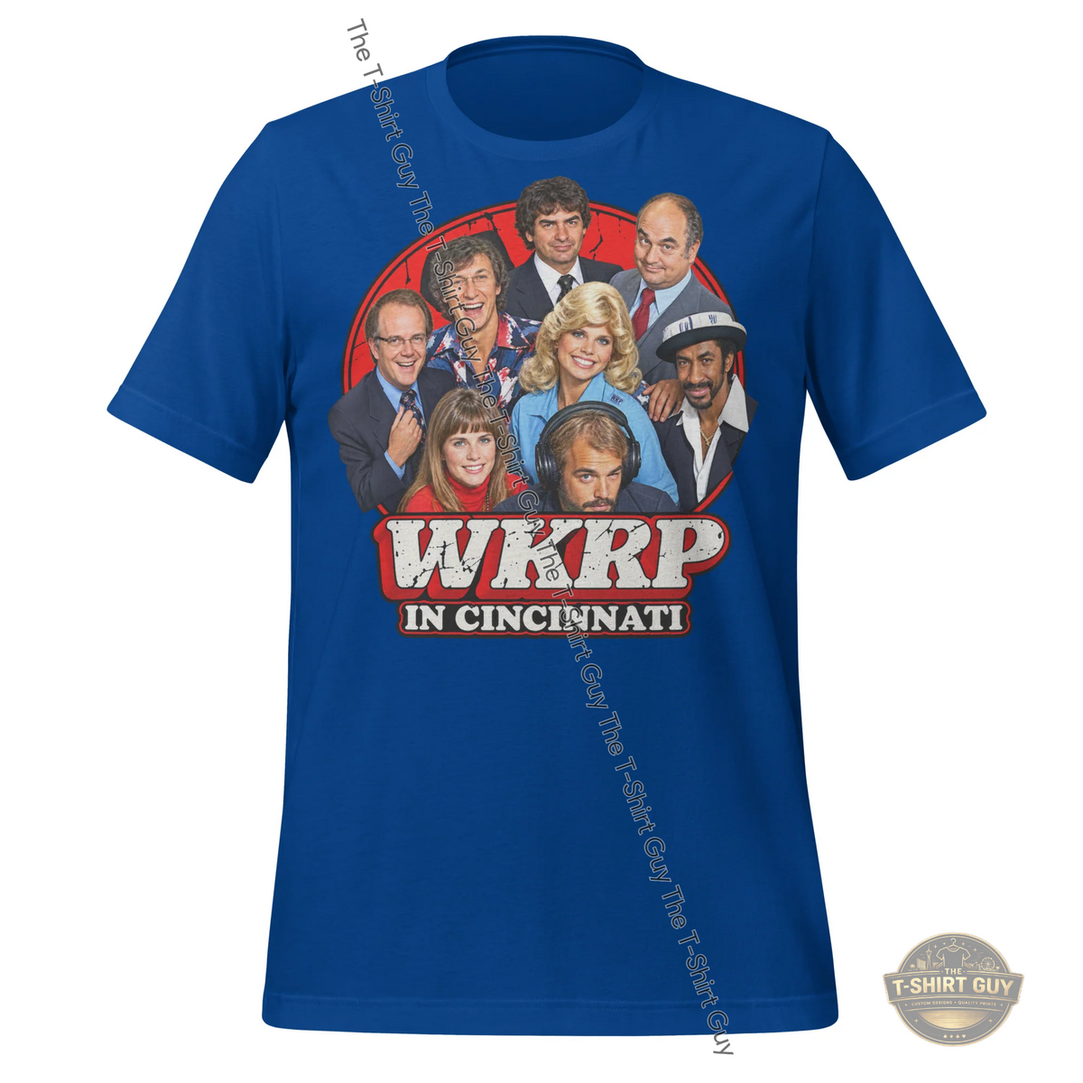 Watermarked - WKRP in Cincinnati Unisex t-shirt