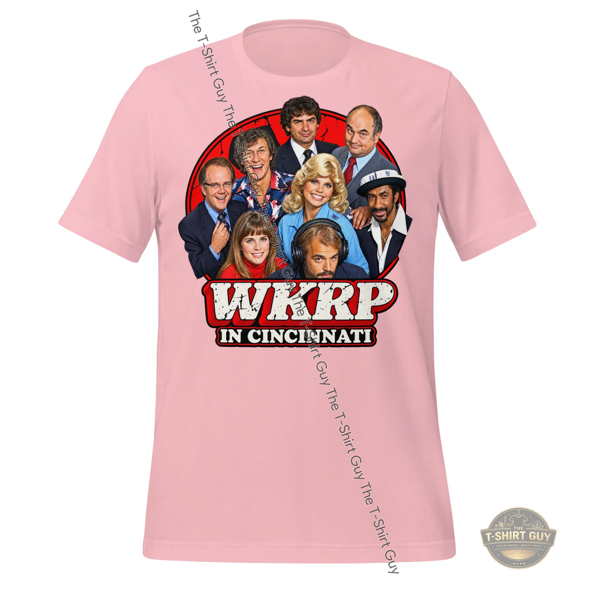 Watermarked - WKRP in Cincinnati Unisex t-shirt