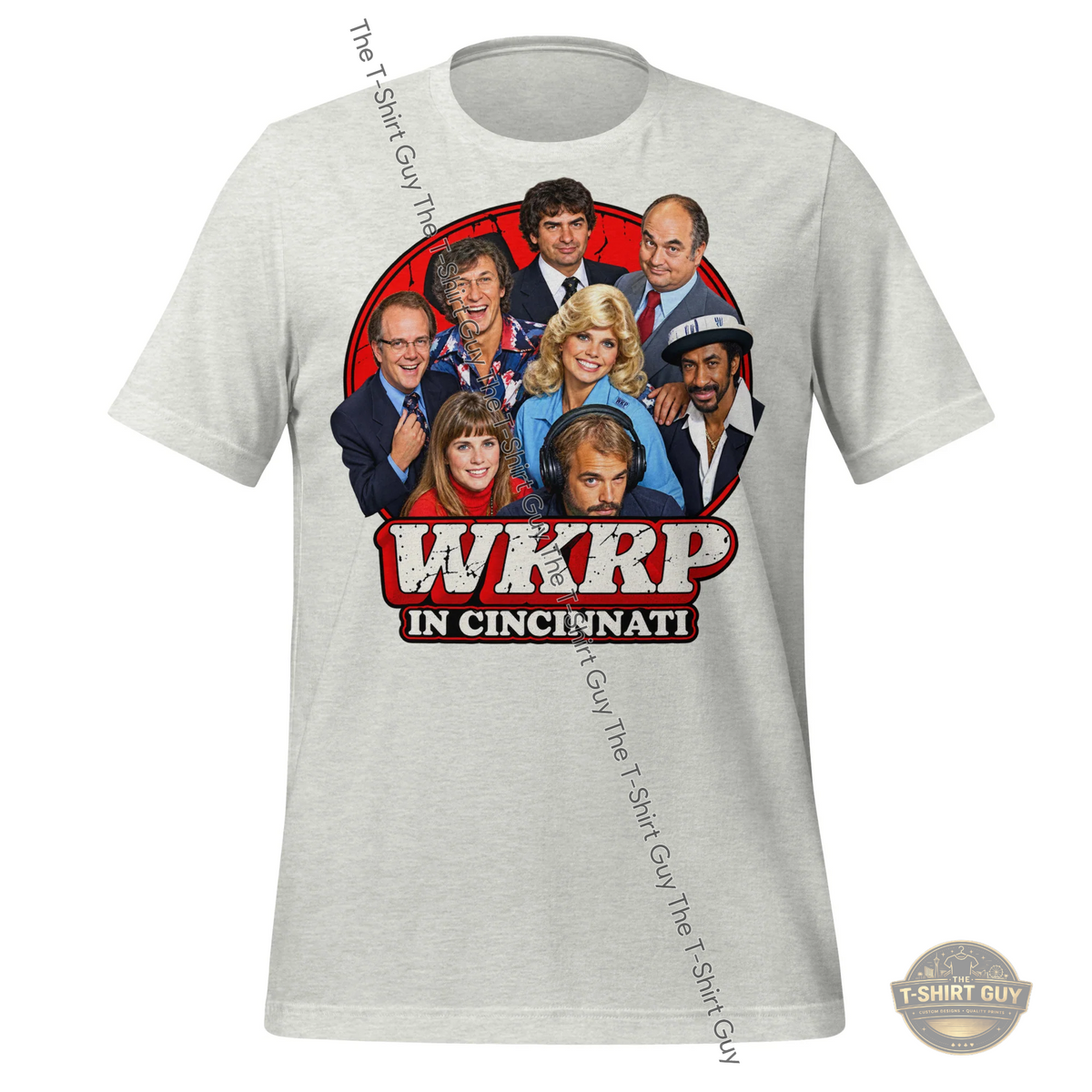 Watermarked - WKRP in Cincinnati Unisex t-shirt