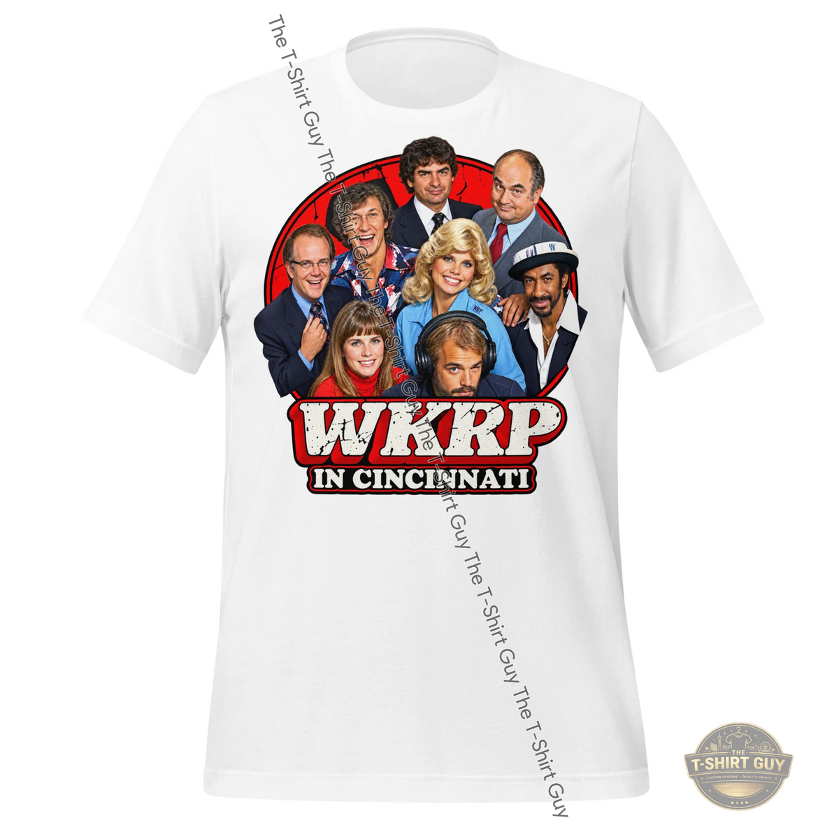 Watermarked - WKRP in Cincinnati Unisex t-shirt