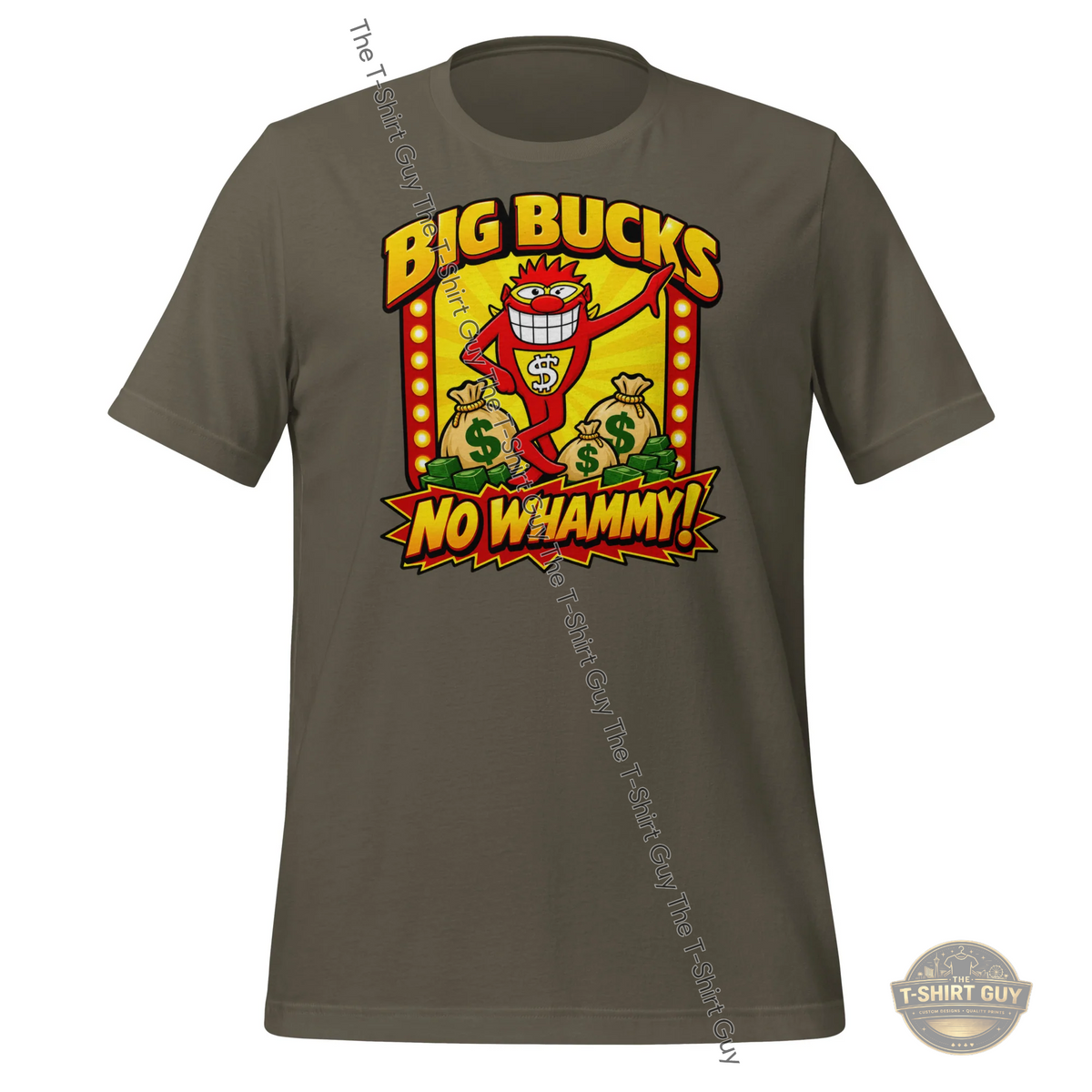 Watermarked - Big Bucks No Whammy! Unisex t-shirt