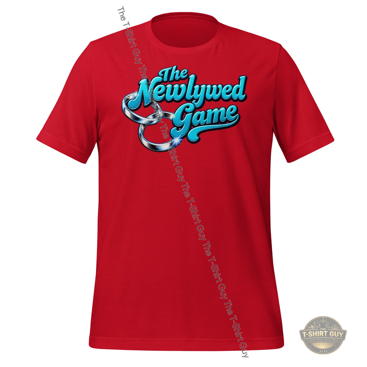 Watermarked - The Newlywed Game Unisex t-shirt
