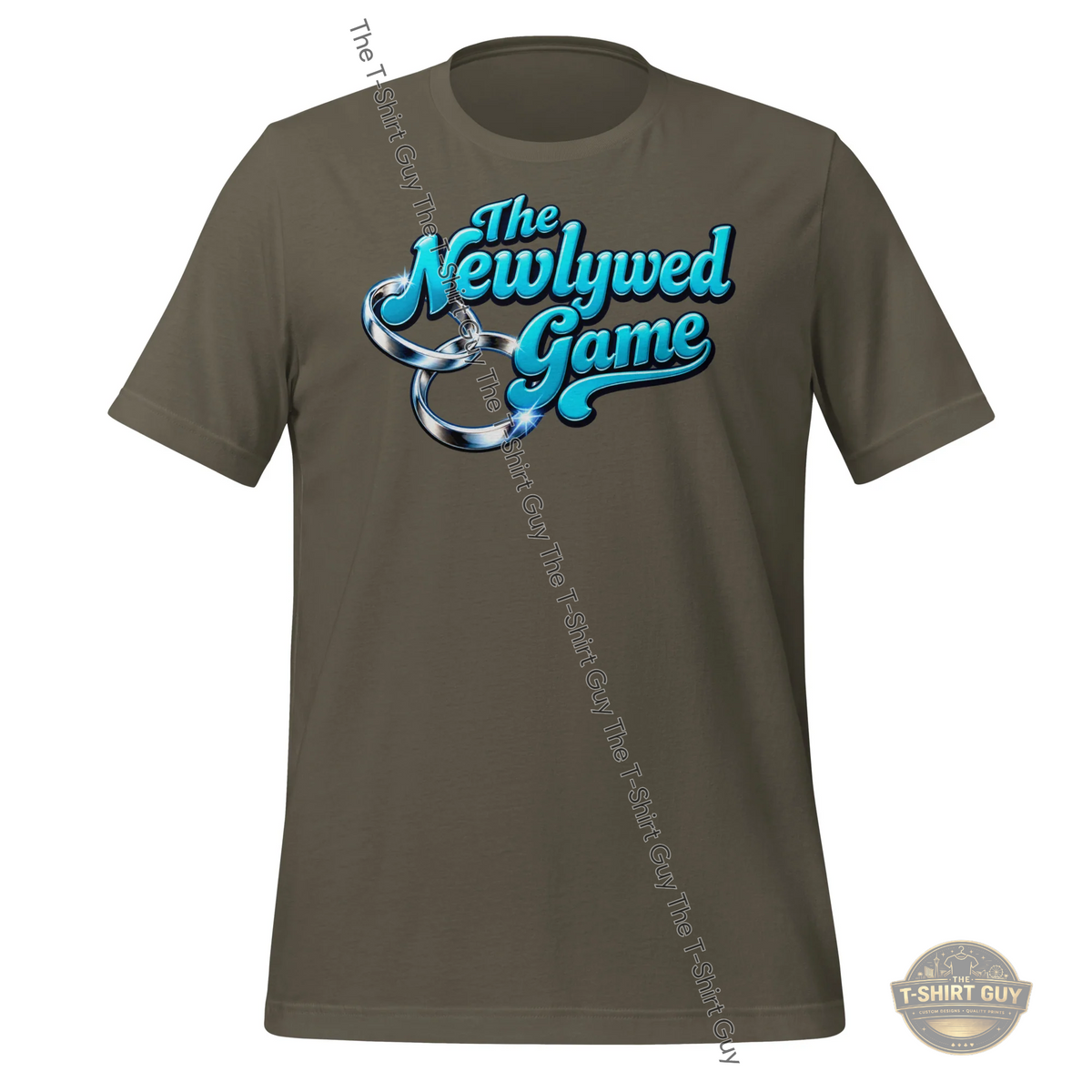 Watermarked - The Newlywed Game Unisex t-shirt