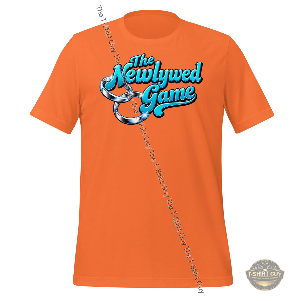 Watermarked - The Newlywed Game Unisex t-shirt