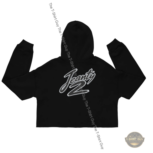 Watermarked - Raiders Jeanty Crop Hoodie