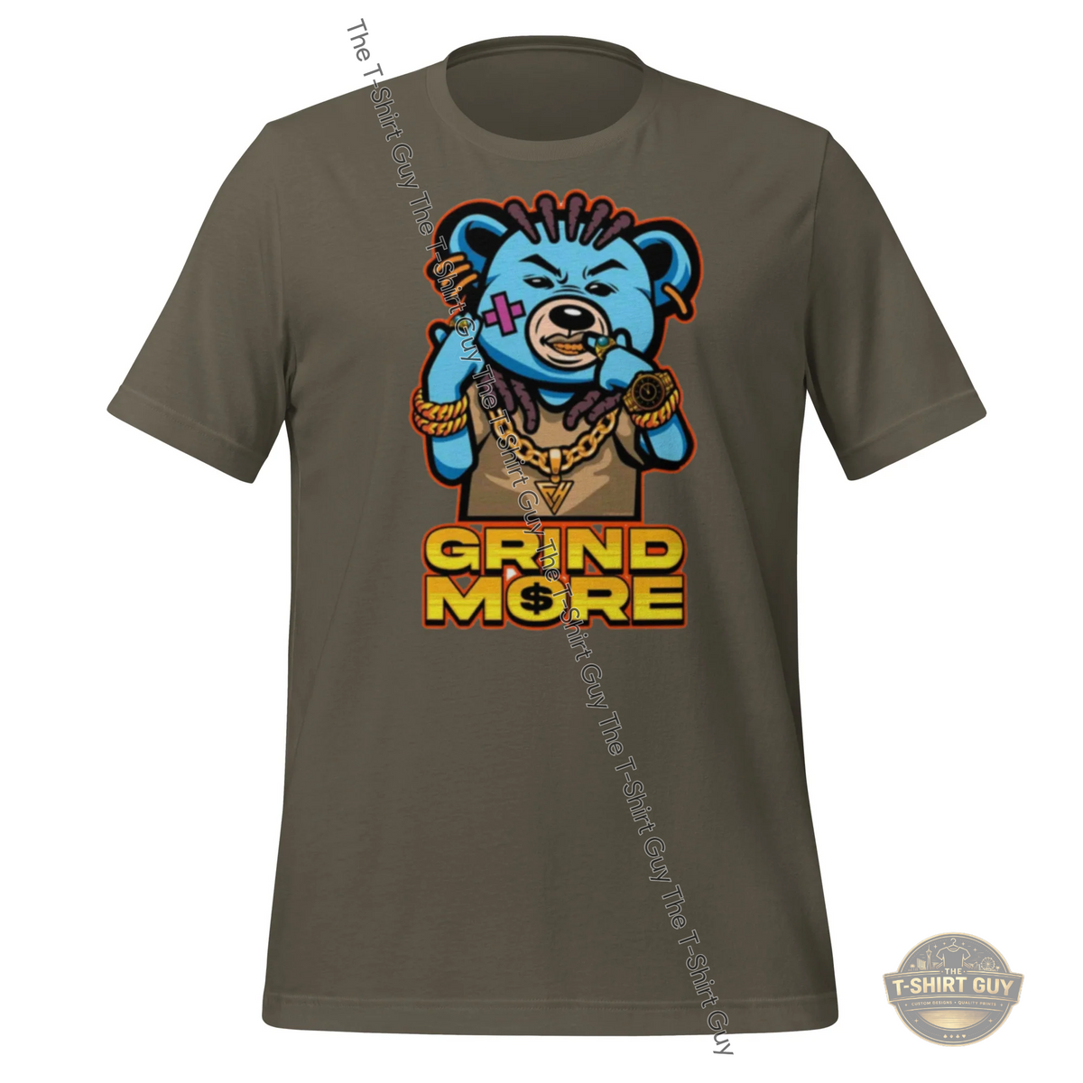 Watermarked - Grind More Unisex t-shirt