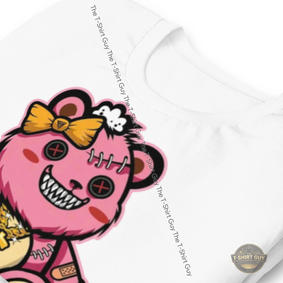 Watermarked - Girl Misfit Bear Unisex t-shirt