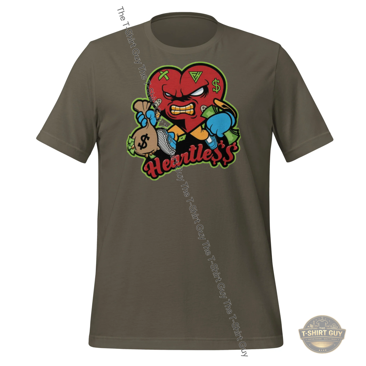 Watermarked - Heartless Heart Unisex t-shirt