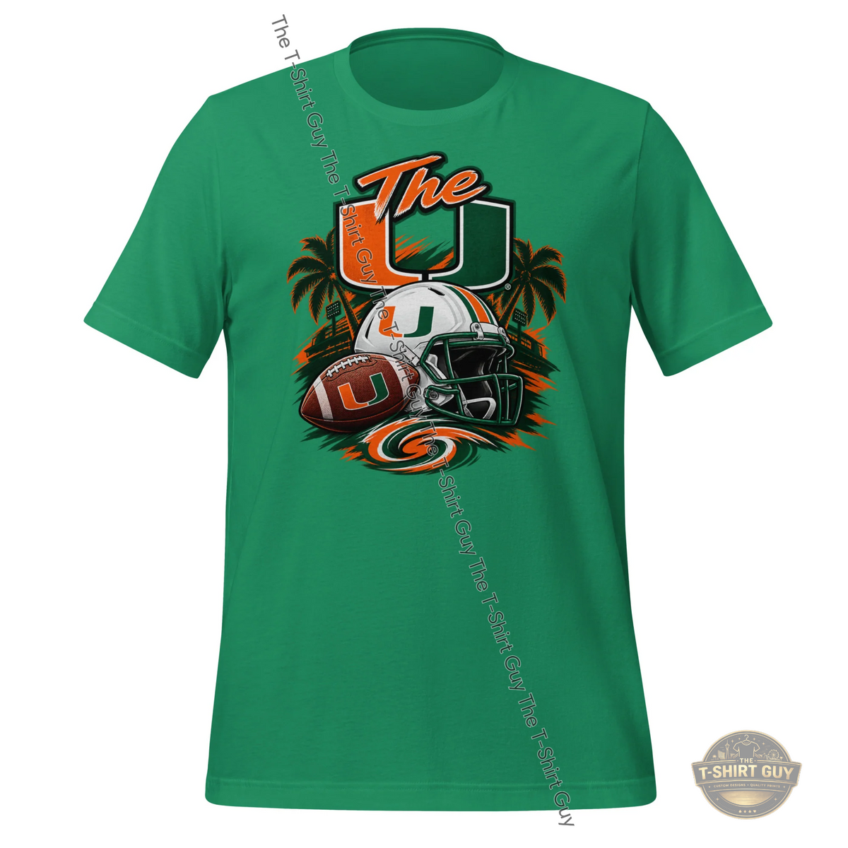 Watermarked - Miami Hurricanes The U Unisex t-shirt
