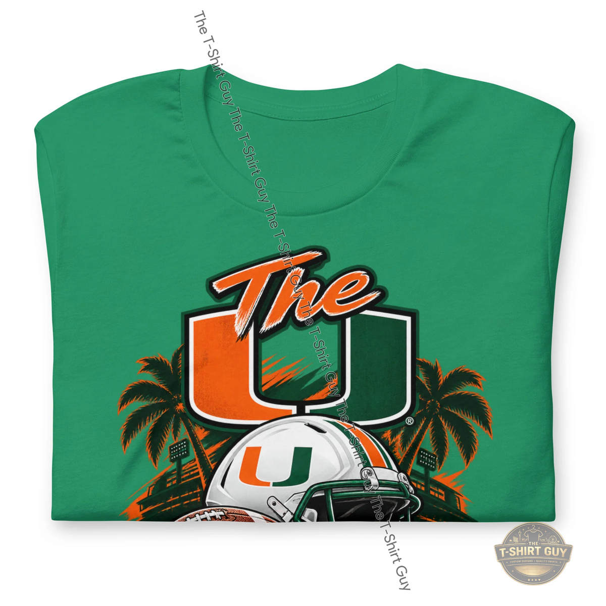 Watermarked - Miami Hurricanes The U Unisex t-shirt