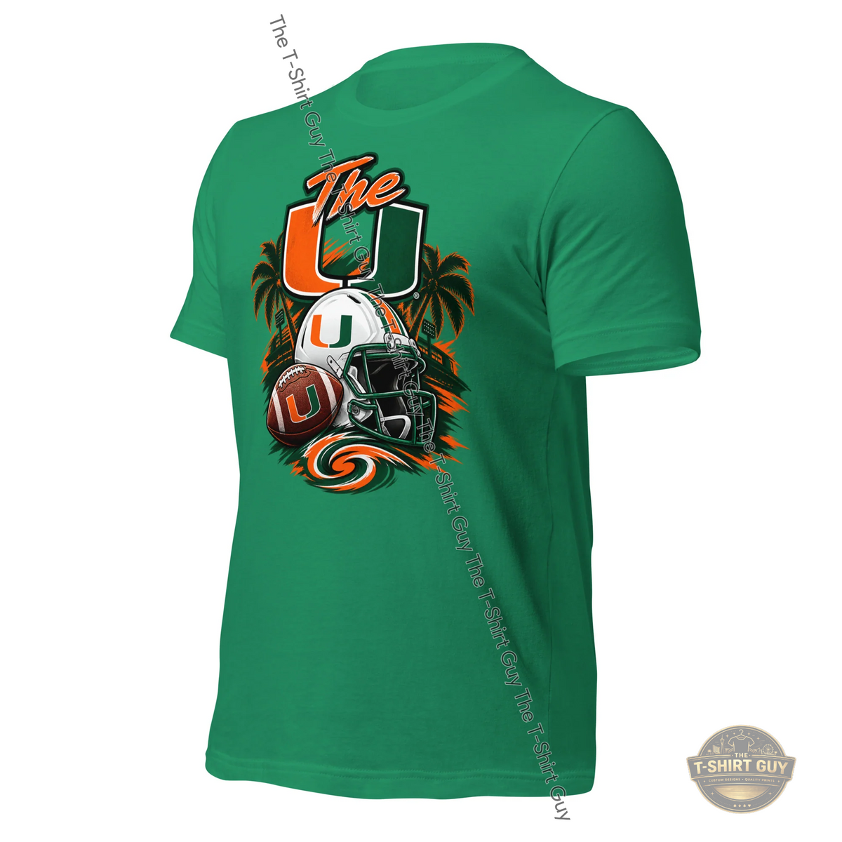 Watermarked - Miami Hurricanes The U Unisex t-shirt