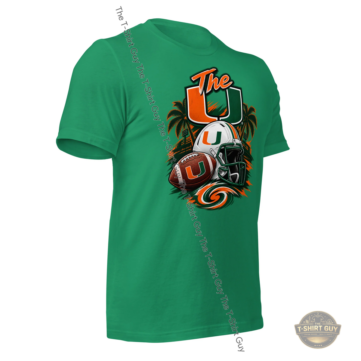 Watermarked - Miami Hurricanes The U Unisex t-shirt