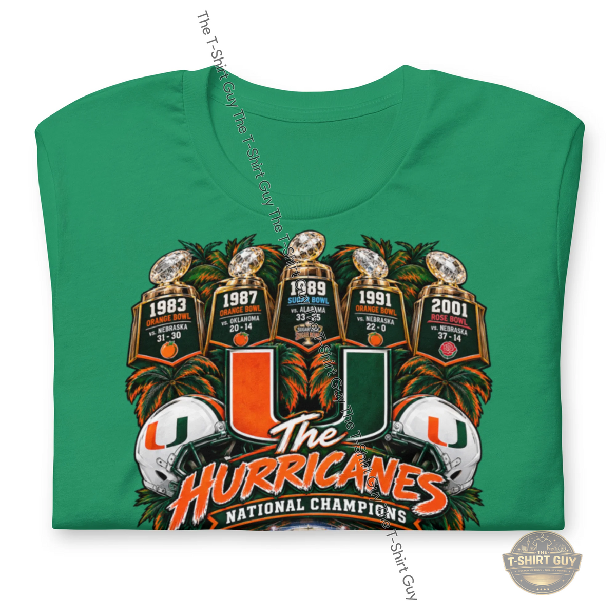 Watermarked - The Hurricanes National Championship Legacy Unisex t-shirt
