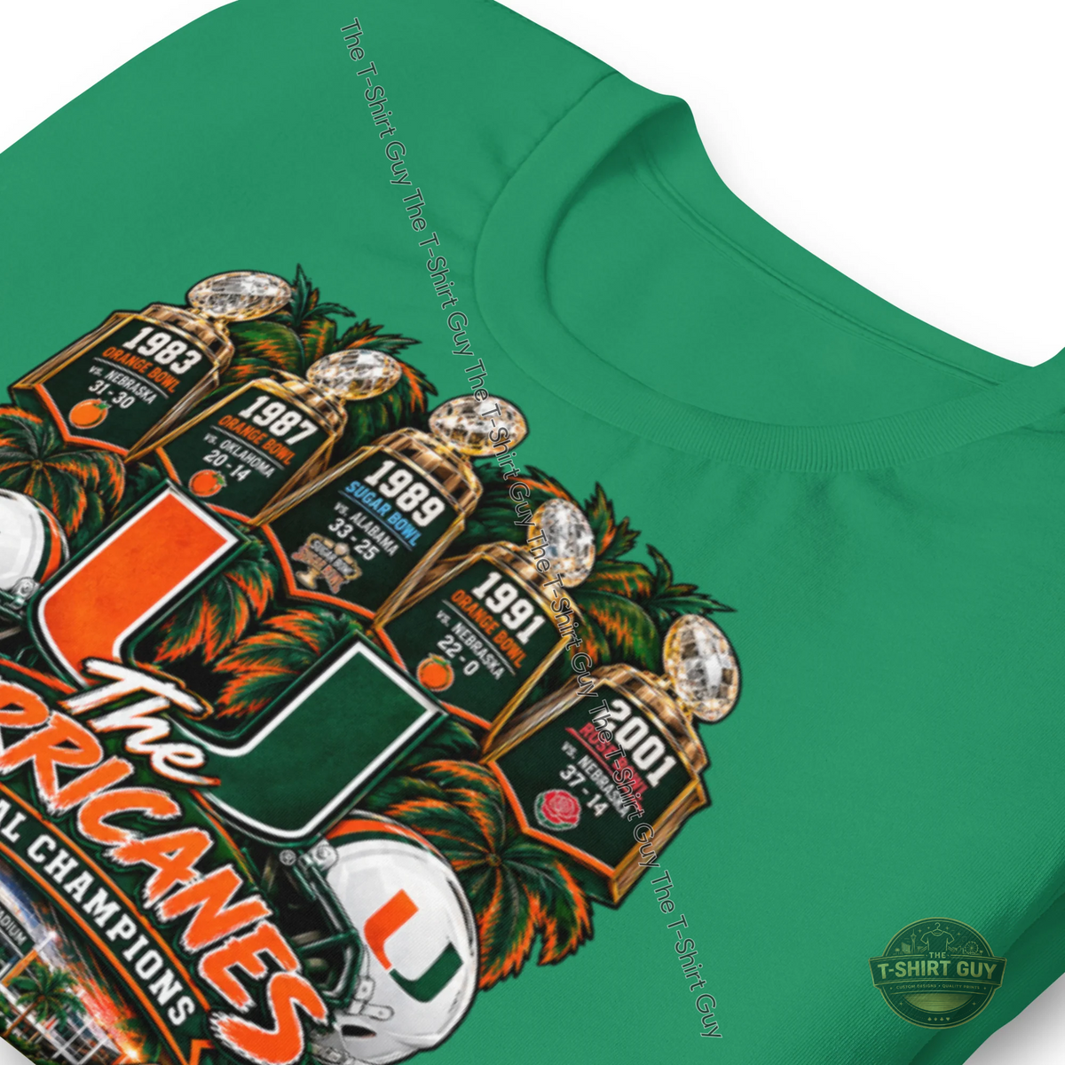 Watermarked - The Hurricanes National Championship Legacy Unisex t-shirt