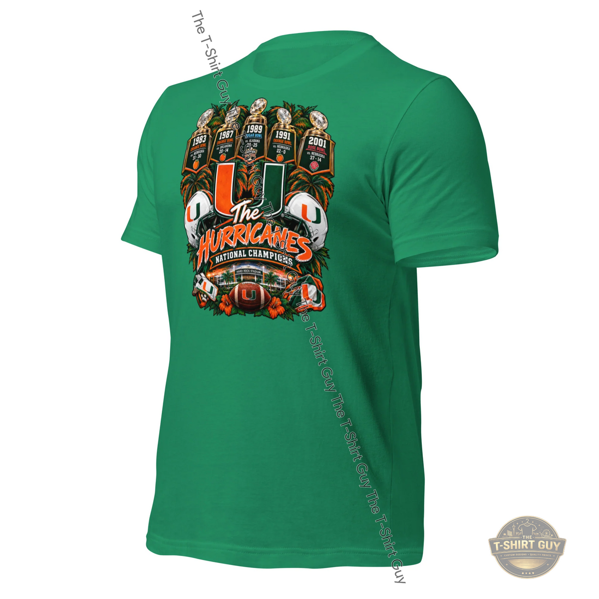 Watermarked - The Hurricanes National Championship Legacy Unisex t-shirt