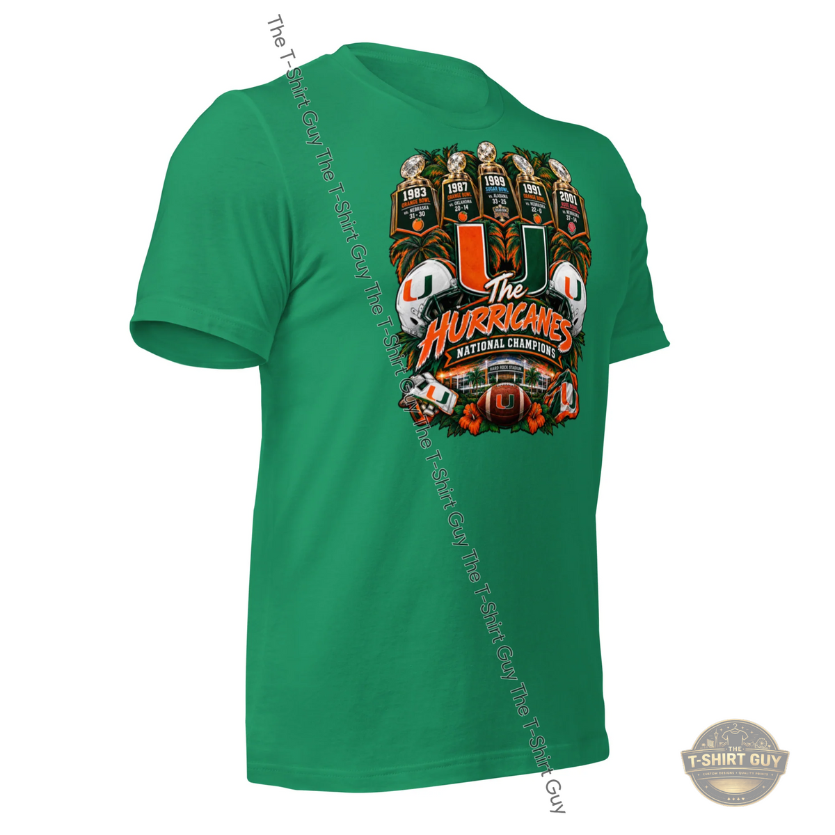 Watermarked - The Hurricanes National Championship Legacy Unisex t-shirt