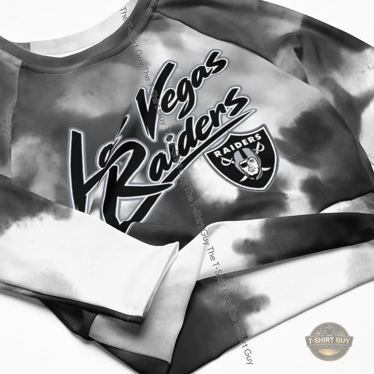 Watermarked - Las Vegas Raideers Jeanty Long-sleeve crop top