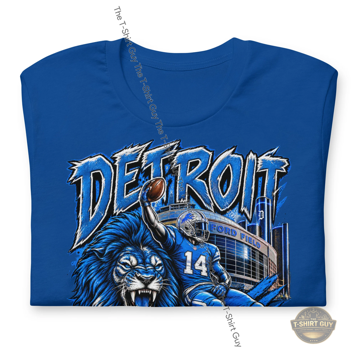 Watermarked - Detroit Lions Amon Ra St Brown Unisex t-shirt