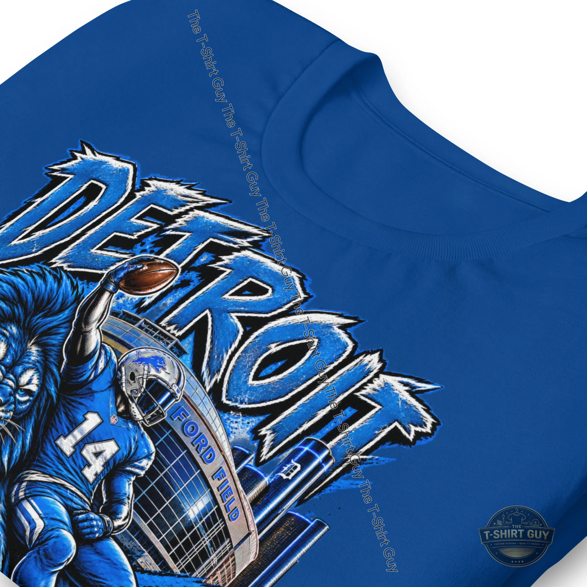 Watermarked - Detroit Lions Amon Ra St Brown Unisex t-shirt