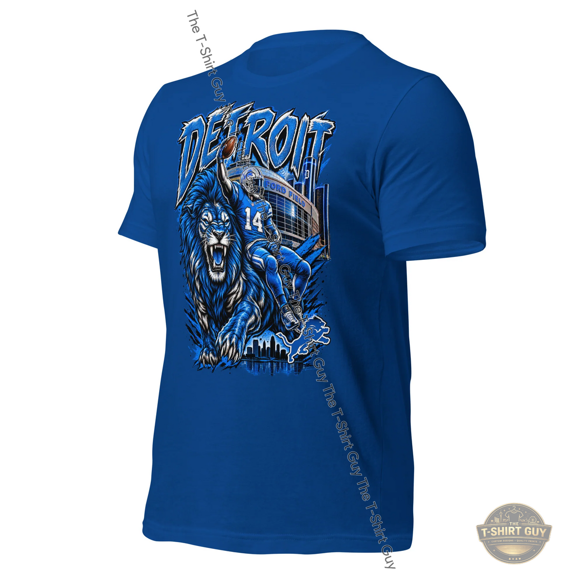Watermarked - Detroit Lions Amon Ra St Brown Unisex t-shirt