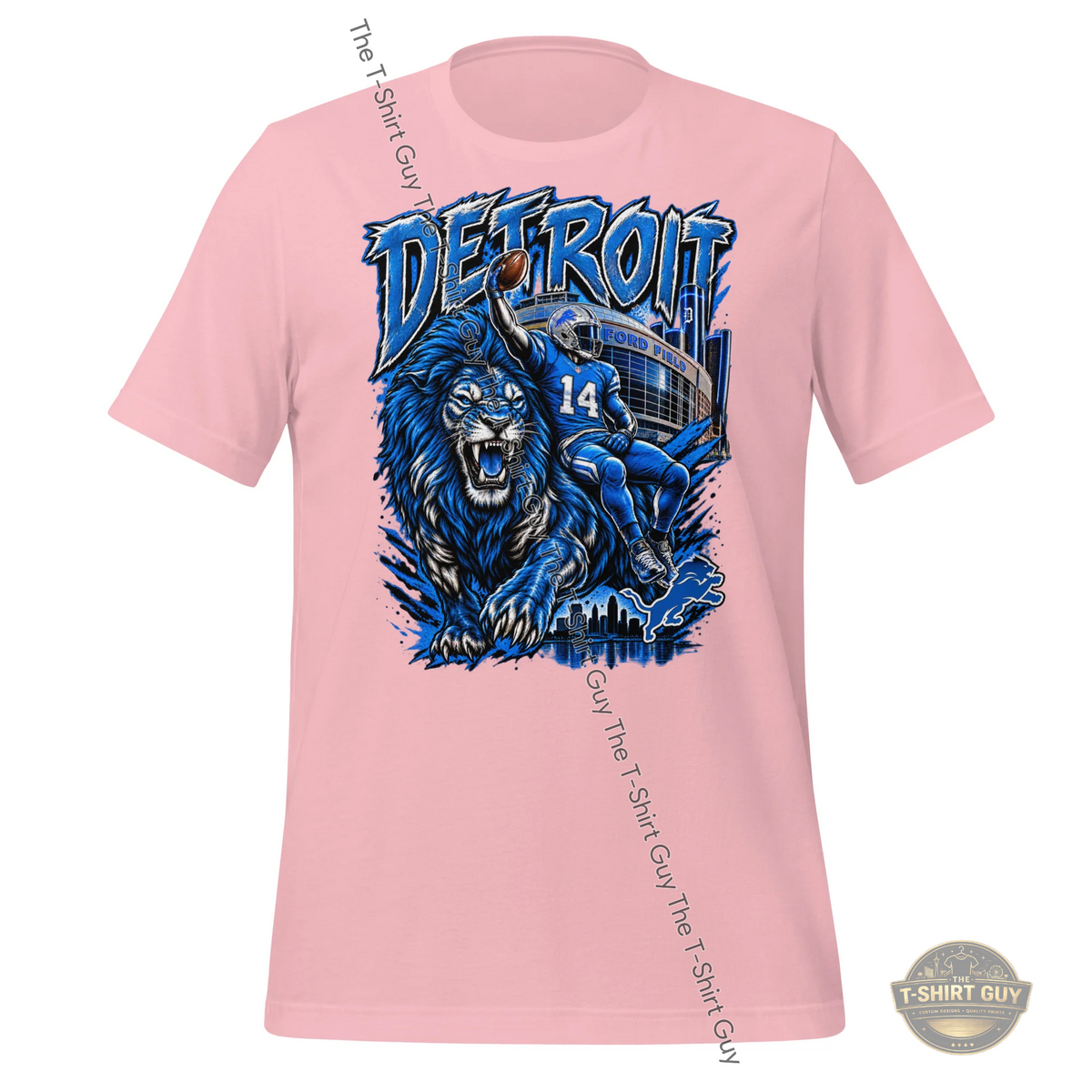 Watermarked - Detroit Lions Amon Ra St Brown Unisex t-shirt