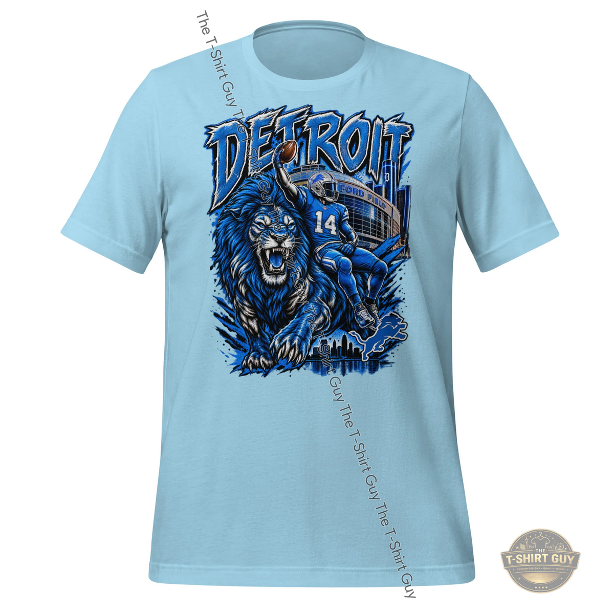 Watermarked - Detroit Lions Amon Ra St Brown Unisex t-shirt