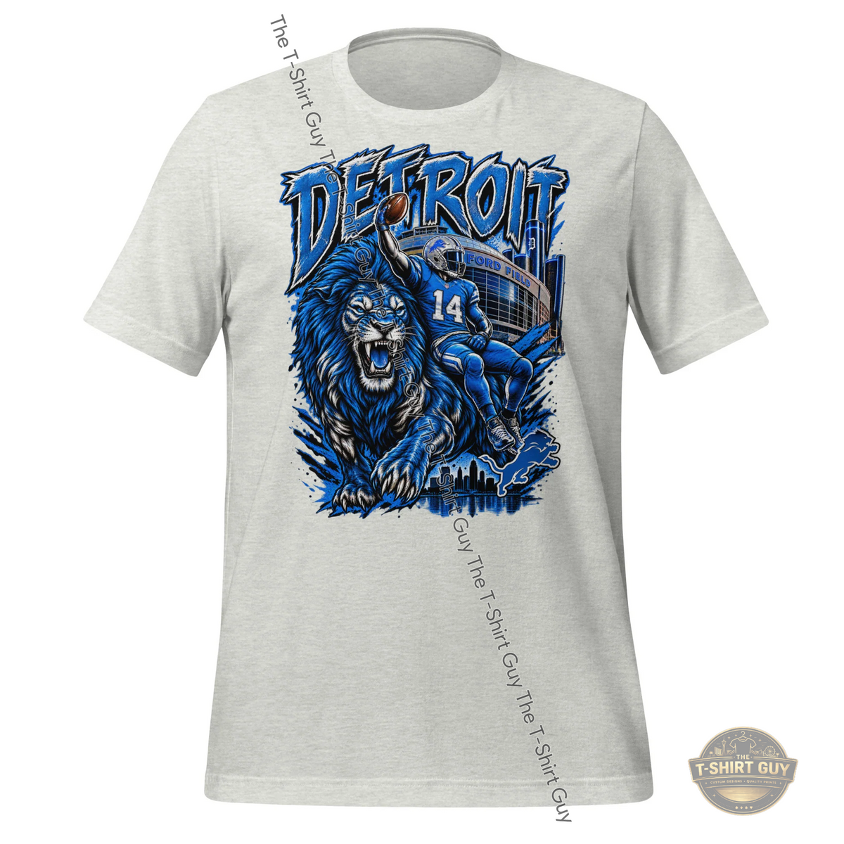 Watermarked - Detroit Lions Amon Ra St Brown Unisex t-shirt