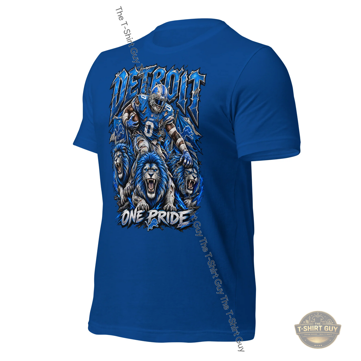 Watermarked - Detroit Lions One Pride Unisex t-shirt