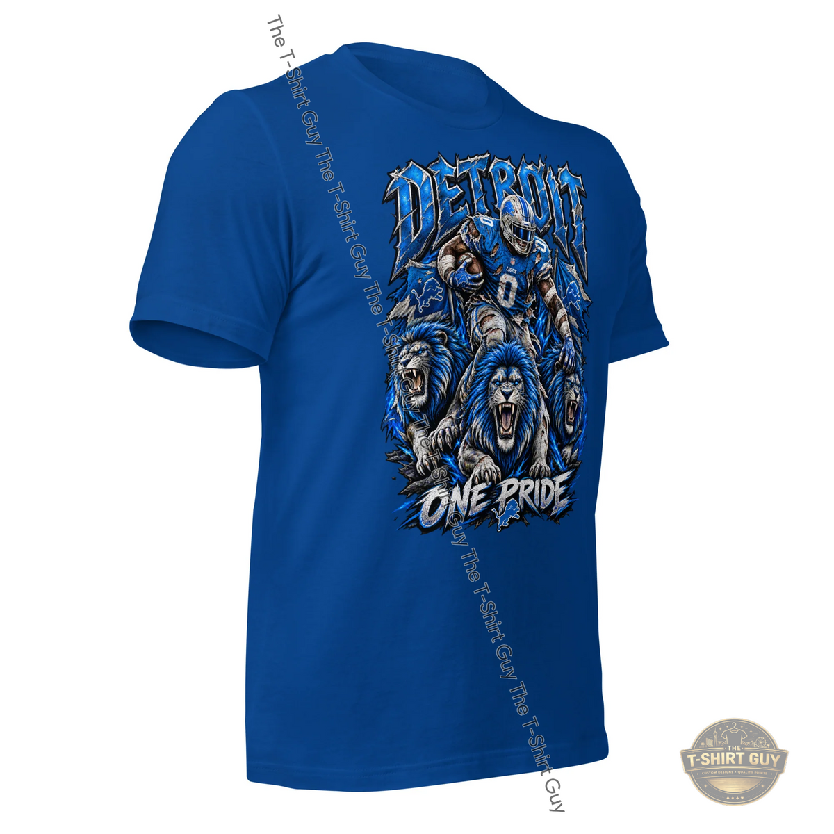 Watermarked - Detroit Lions One Pride Unisex t-shirt
