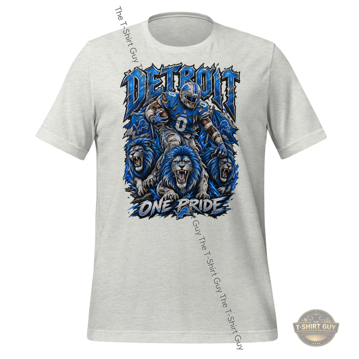 Watermarked - Detroit Lions One Pride Unisex t-shirt