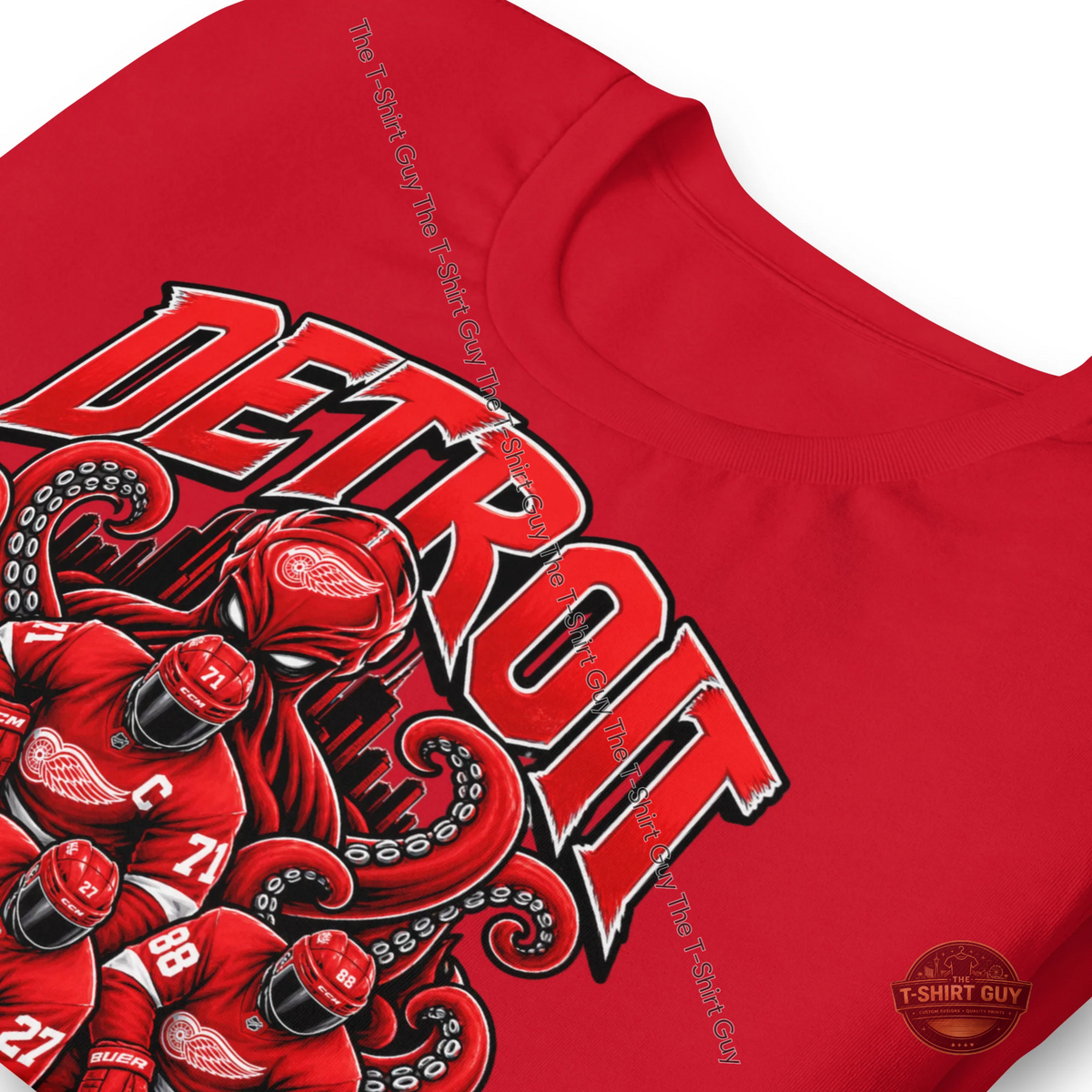 Watermarked - Detroit Red Wings Unisex t-shirt