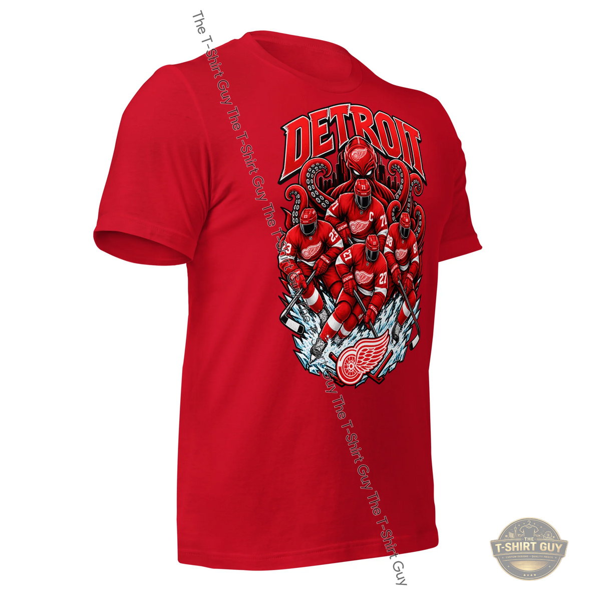 Watermarked - Detroit Red Wings Unisex t-shirt