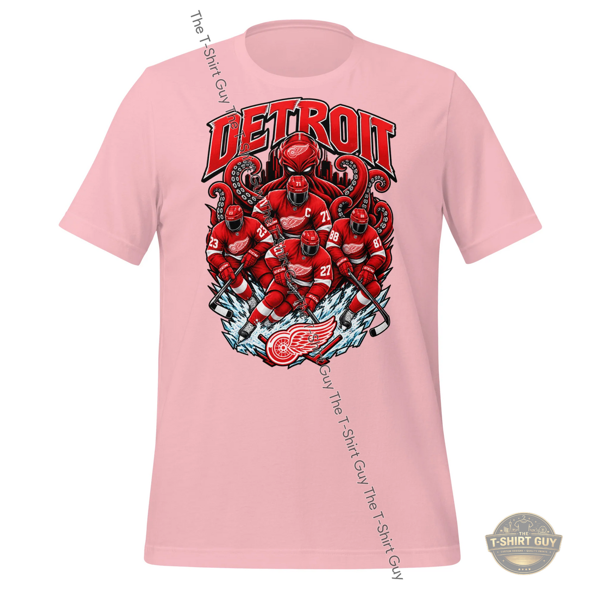 Watermarked - Detroit Red Wings Unisex t-shirt