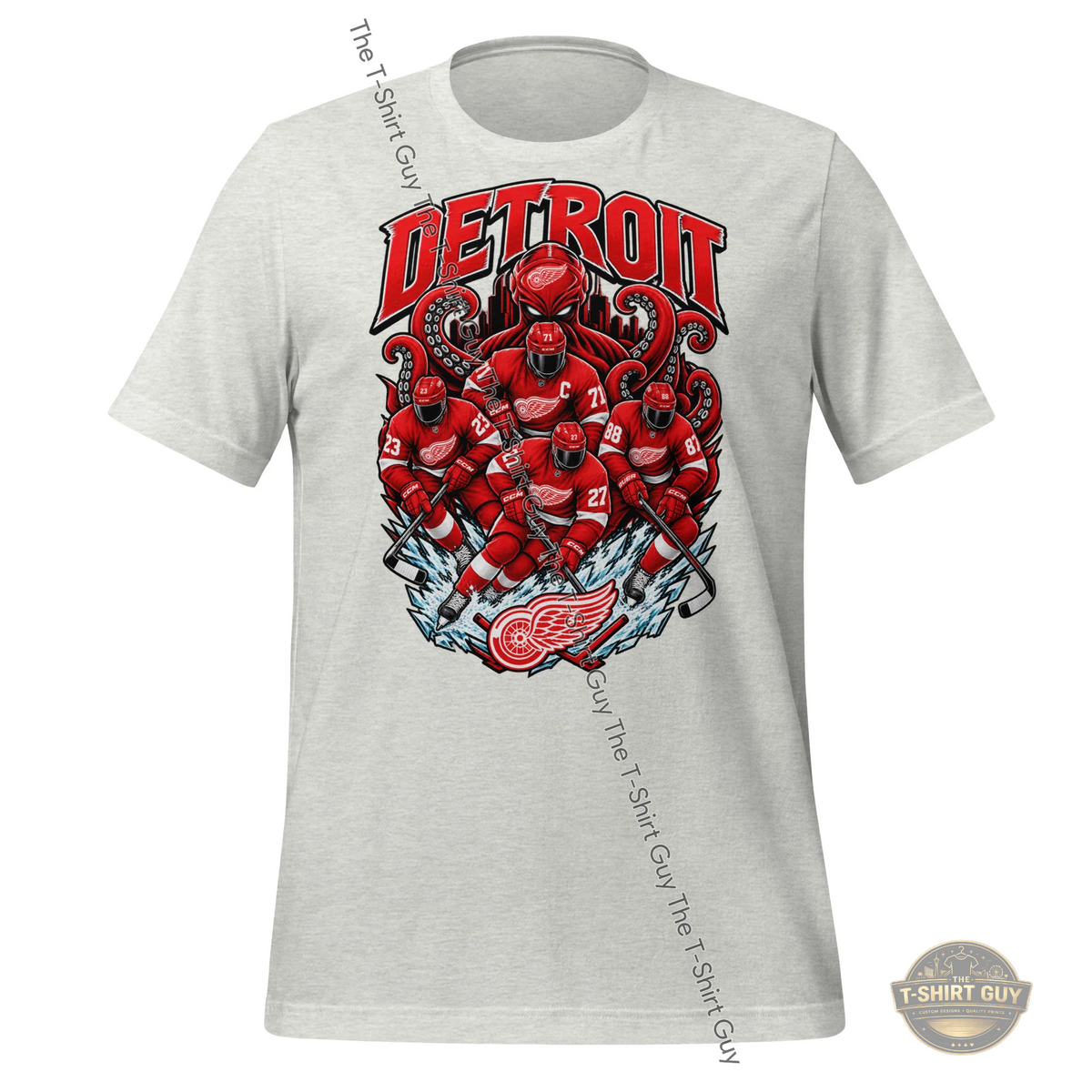 Watermarked - Detroit Red Wings Unisex t-shirt