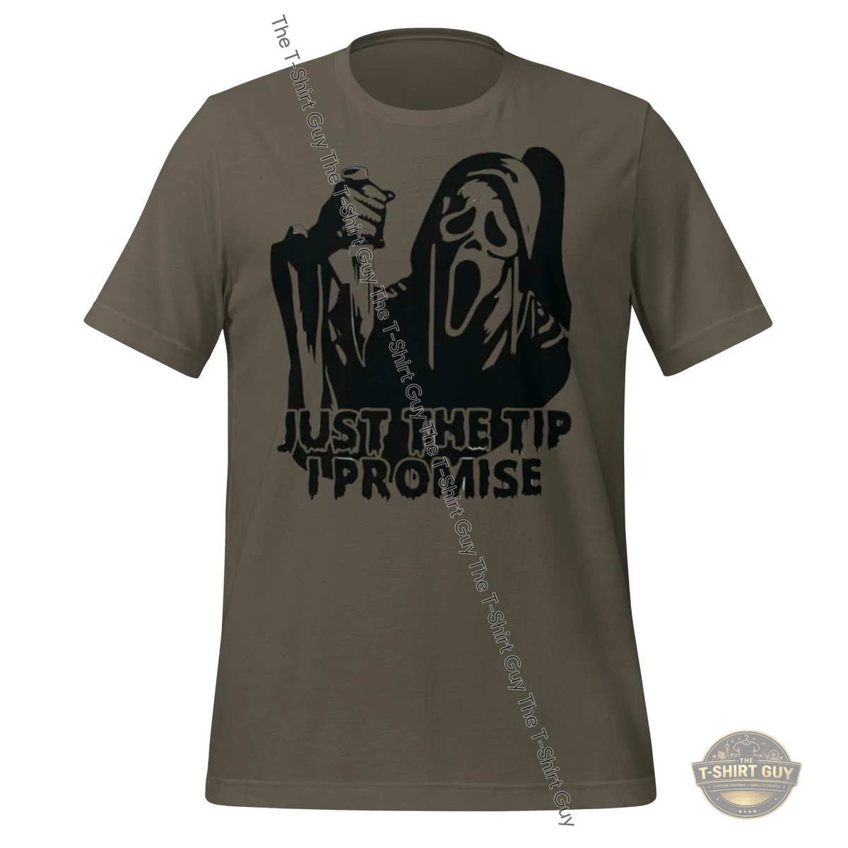 Watermarked - Just The Tip I Promise Unisex t-shirt