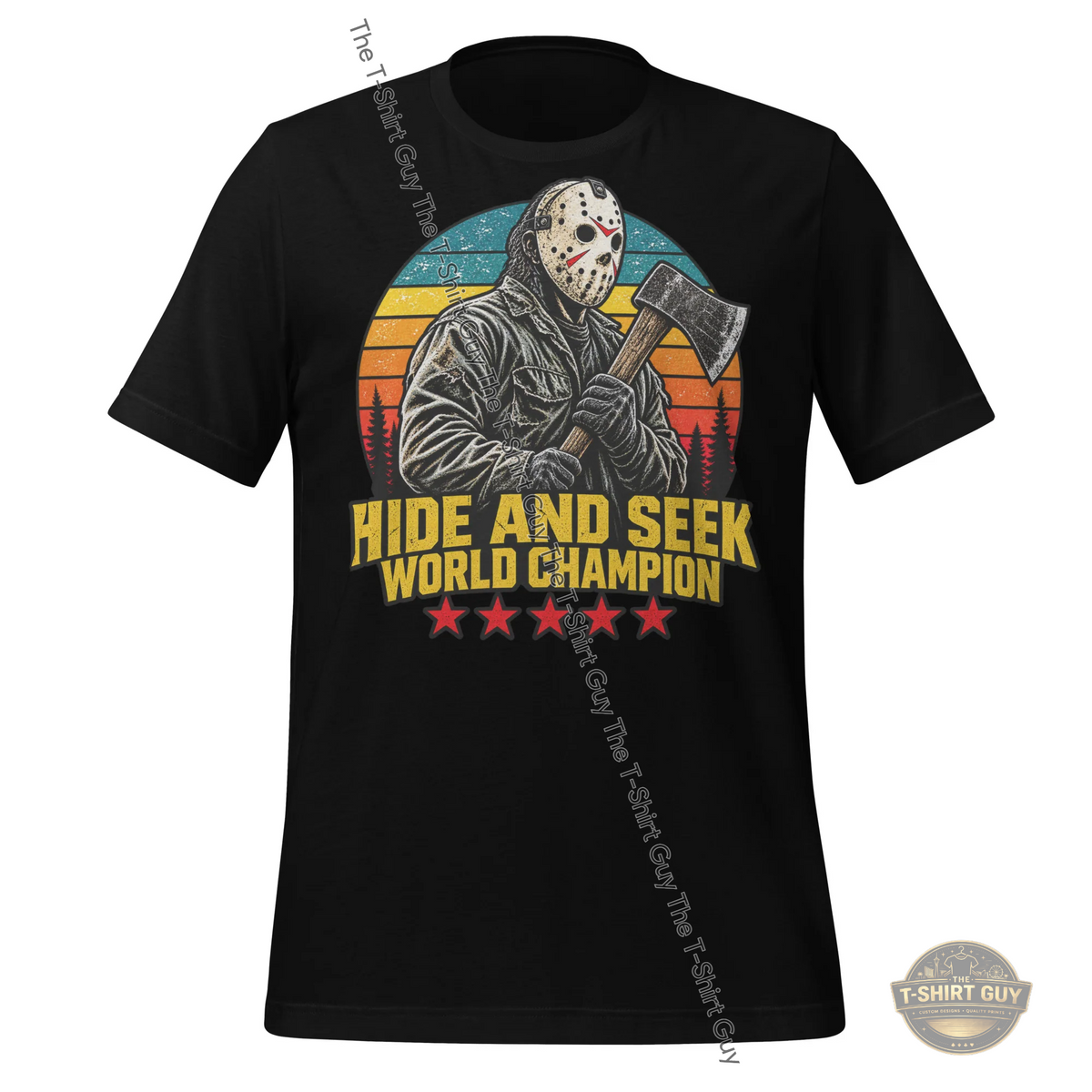 Watermarked - Hide and Seek World Champion Unisex t-shirt