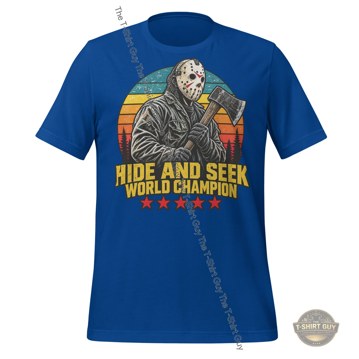 Watermarked - Hide and Seek World Champion Unisex t-shirt